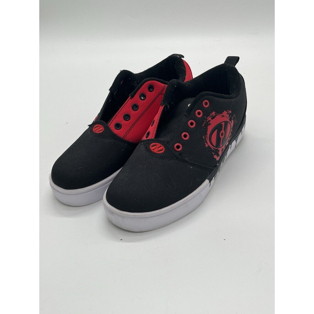 Heelys Men's Pro 20 Drips Wheeled Heel Sneakers Black/Red Youth 6